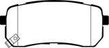 EBC 07-12 Hyundai Veracruz 3.8 Greenstuff Rear Brake Pads thumbnail 2