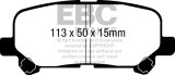 EBC 07-13 Acura MDX 3.7 Yellowstuff Rear Brake Pads thumbnail 5