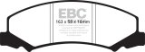 EBC 08-09 Buick Allure (Canada) 5.3 Redstuff Front Brake Pads thumbnail 4