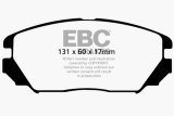 EBC 08-09 Hyundai Azera 3.3 Redstuff Front Brake Pads thumbnail 4