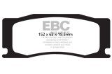EBC 08-09 Jaguar XKR 4.2 Supercharged (Portfolio) Yellowstuff Front Brake Pads thumbnail 6