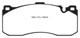 EBC 08-10 BMW 135 3.0 Twin Turbo Redstuff Front Brake Pads thumbnail 1