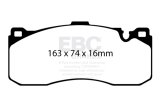 EBC 08-10 BMW 135 3.0 Twin Turbo Redstuff Front Brake Pads thumbnail 7