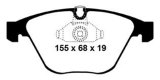 EBC 08-10 BMW M3 4.0 (E90) Redstuff Front Brake Pads thumbnail 1