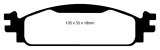 EBC 08-10 Ford Flex 3.5 Ultimax2 Front Brake Pads thumbnail 1