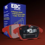 EBC 2017+ Alfa Romeo Giulia 2.0T Redstuff Rear Brake Pads thumbnail 7
