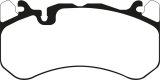 EBC 13-14 Audi RS7 4.0TT (w/Cast Iron Rotors & Trapezoid Weights) Yellowstuff Front Brake Pads thumbnail 3