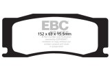EBC 08-09 Jaguar XKR 4.2L Supercharged Bluestuff Front Brake Pads thumbnail 3