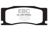 EBC 08-09 Jaguar XKR 4.2L Supercharged Bluestuff Front Brake Pads thumbnail 4