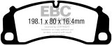 EBC 13-15 Porsche 911 (991) GT3 3.8L (Cast Iron Rotor Only) Bluestuff Front Brake Pads thumbnail 3