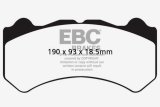 EBC 08-11 Nissan GT-R (R35) 3.8 Twin Turbo (Cast Iron Rotors) Bluestuff Front Brake Pads thumbnail 6
