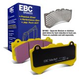 EBC 08-11 Nissan GT-R (R35) 3.8 Twin Turbo (Cast Iron Rotors) Yellowstuff Front Brake Pads thumbnail 2