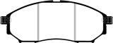 EBC 08-13 Infiniti EX35 3.5 Redstuff Front Brake Pads thumbnail 7