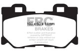 EBC 08-13 Infiniti FX50 5.0 Redstuff Rear Brake Pads thumbnail 7