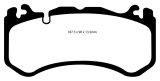 EBC 08-13 Mercedes-Benz C63 AMG (W204) 6.2 Redstuff Front Brake Pads thumbnail 1