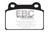 EBC 08-16 Mitsubishi Lancer Evo 10 2.0 Turbo (1 piece rotor) Bluestuff Rear Brake Pads thumbnail 5