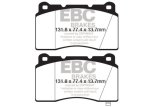 EBC 09+ Hyundai Genesis Coupe 2.0 Turbo (Brembo) Redstuff Front Brake Pads thumbnail 4