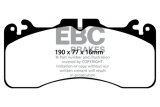 EBC 09+ Lexus LS460 4.6 Sport Greenstuff Front Brake Pads thumbnail 5