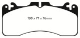 EBC 09+ Lexus LS460 4.6 Sport Redstuff Front Brake Pads thumbnail 1