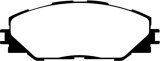 EBC 09-10 Pontiac Vibe 2.4 2WD Greenstuff Front Brake Pads thumbnail 2