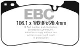 EBC 2018+ BMW M5 4.4TT (F90) Redstuff Front Brake Pads thumbnail 3