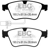 EBC 13-18 Bentley Continental 4.4TT Yellowstuff Front Brake Pads thumbnail 2