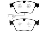 EBC 13-18 Bentley Continental 4.4TT Yellowstuff Front Brake Pads thumbnail 3
