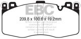 EBC 15-19 BMW X5M 4.4TT (F85) Yellowstuff Front Brake Pads thumbnail 2