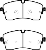EBC 2018+ Jaguar E-Pace 2.0L Turbo (246) Yellowstuff Front Brake Pads thumbnail 1