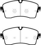 EBC 2018+ Jaguar E-Pace 2.0L Turbo (246) Yellowstuff Front Brake Pads thumbnail 9