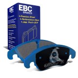 EBC 09-11 Audi A4 2.0L Turbo Bluestuff Front Brake Pads thumbnail 1