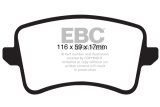 EBC 09-11 Audi A4 2.0 Turbo Redstuff Rear Brake Pads thumbnail 5