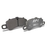 EBC Racing 2016+ Porsche 911 (991/2 w/Cast Iron Rotors) 3.0TT RP-1 Race Front Brake Pads thumbnail 1