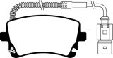 EBC 09-11 Audi A6 Quattro 3.0 Supercharged Yellowstuff Rear Brake Pads thumbnail 7