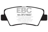 EBC 09-11 Hyundai Azera 3.3 Ultimax2 Rear Brake Pads thumbnail 4