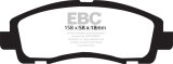 EBC 09-14 Acura TL 3.5 Redstuff Front Brake Pads thumbnail 6