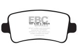 EBC 2013+ Chevy Impala 2.4L Redstuff Rear Brake Pads thumbnail 4