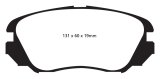 EBC 10+ Buick Allure (Canada) 3.0 Ultimax2 Front Brake Pads thumbnail 2
