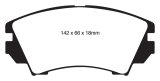 EBC 10+ Buick Allure (Canada) 3.0 Yellowstuff Front Brake Pads thumbnail 1