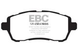 EBC 10+ Ford Fiesta 1.6 Ultimax2 Front Brake Pads thumbnail 3