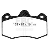 EBC 10+ Lotus Evora 3.5 Redstuff Front Brake Pads thumbnail 4