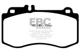 EBC 10+ Mercedes-Benz E350 3.5 AMG Sport Package Yellowstuff Front Brake Pads thumbnail 6