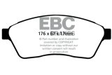 EBC 10-11 Cadillac SRX 2.8 Turbo Redstuff Front Brake Pads thumbnail 4