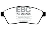 EBC 10-11 Cadillac SRX 2.8 Turbo Redstuff Front Brake Pads thumbnail 5