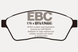 EBC 10-11 Cadillac SRX 2.8 Turbo Redstuff Front Brake Pads thumbnail 6