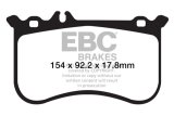 EBC 10-11 Mercedes-Benz CL550 5.5 AMG Sport Pkg Redstuff Front Brake Pads thumbnail 6