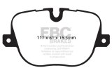 EBC 10-12 Land Rover Range Rover 5.0 Supercharged Greenstuff Rear Brake Pads thumbnail 4
