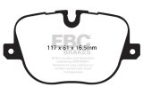 EBC 10-12 Land Rover Range Rover 5.0 Supercharged Greenstuff Rear Brake Pads thumbnail 6