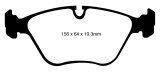 EBC 10-14 BMW X5 4.4 Twin Turbo (50) Greenstuff Front Brake Pads thumbnail 2