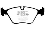EBC 10-14 BMW X5 4.4 Twin Turbo (50) Greenstuff Front Brake Pads thumbnail 4